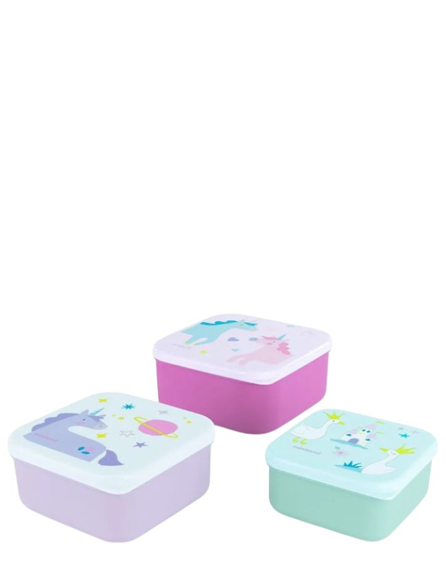 sanckbox-3 Boîtes à lunch fantaisie Miniland