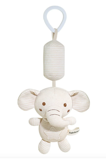 Jouet pour poussette en coton bio | Mobile suspendu pour berceau