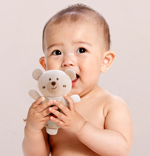 hochet à main bébé kakiblin