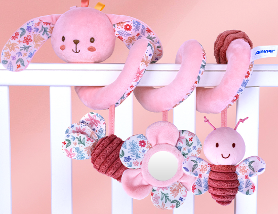 Spirale apaisante d'intelligence pour nouveau-né  fille