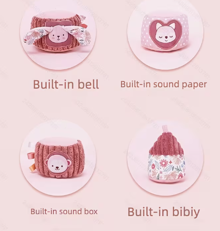 Jouets de hochet à couches pour bébé