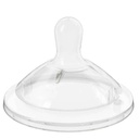 2 Tétine Natural feeling droite Flux rapide 6M+ Chicco