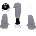 Cuillère+ fourchette et couteau en Acier inoxydable FreeOn