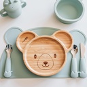 Assiette en Bambou forme d'animaux FreeOn