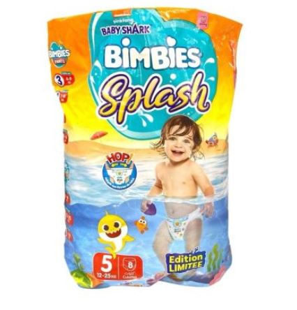 Couches Piscine 12-25 KG 8 Pcs bimbies