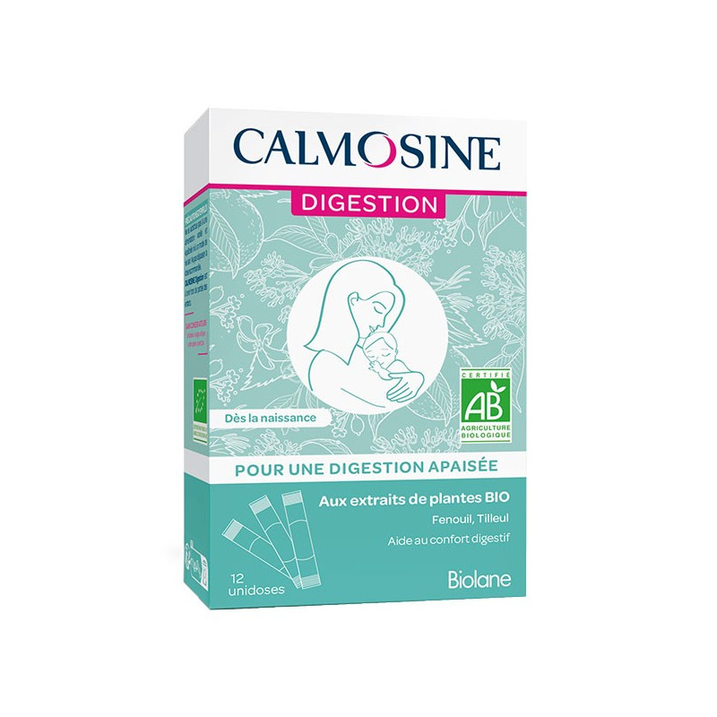 Calmosine Boisson Apaisante Aux Extraits Naturels De Plantes, 12 Dosettes De 5 Ml
