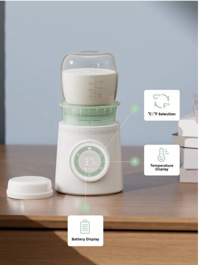 Chauffe-biberon portable sans fil pour le voyage - MOMCOZY