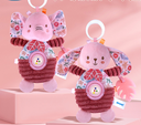 jouet peluche bébé ROSE