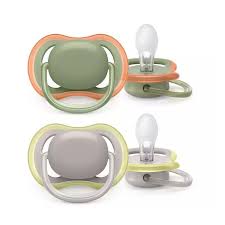[scf08520] 2 Sucettes Ultra Air 6-18 m Couleur Nude Philips Avent